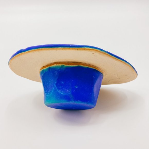 Vintage Ceramic Vase with built in Flower Frog - Picture 6 of 12